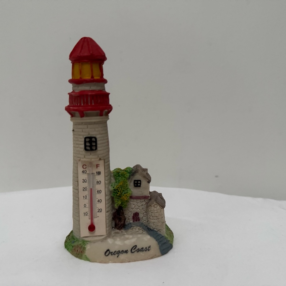 Oregon Coast Lighthouse Thermometer